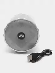 Серебряный колонка портативная T-9, 5W
