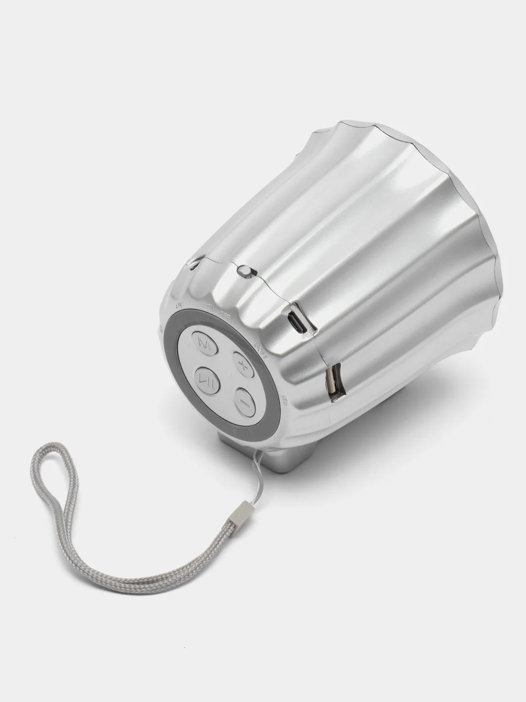 Серебряный колонка портативная T-9, 5W