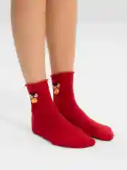 Красный носки женские