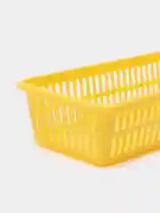 Желтый контейнер / коробка / ящик для хранения
