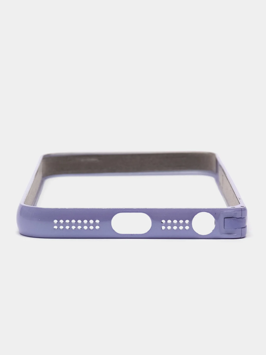 Фиолетовый бампер пластиковый для iPhone 5/5s