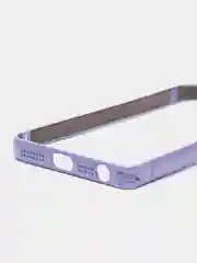 Фиолетовый бампер пластиковый для iPhone 5/5s