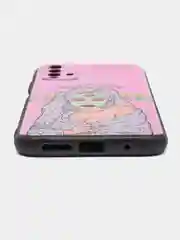 Приглушённый хаки силиконовый чехол для Xiaomi Redmi 9T (Сяоми Редми 9Т), с принтом, с рисунком