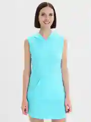 Бирюзовый женское платье, туника, сорочка ночная женская