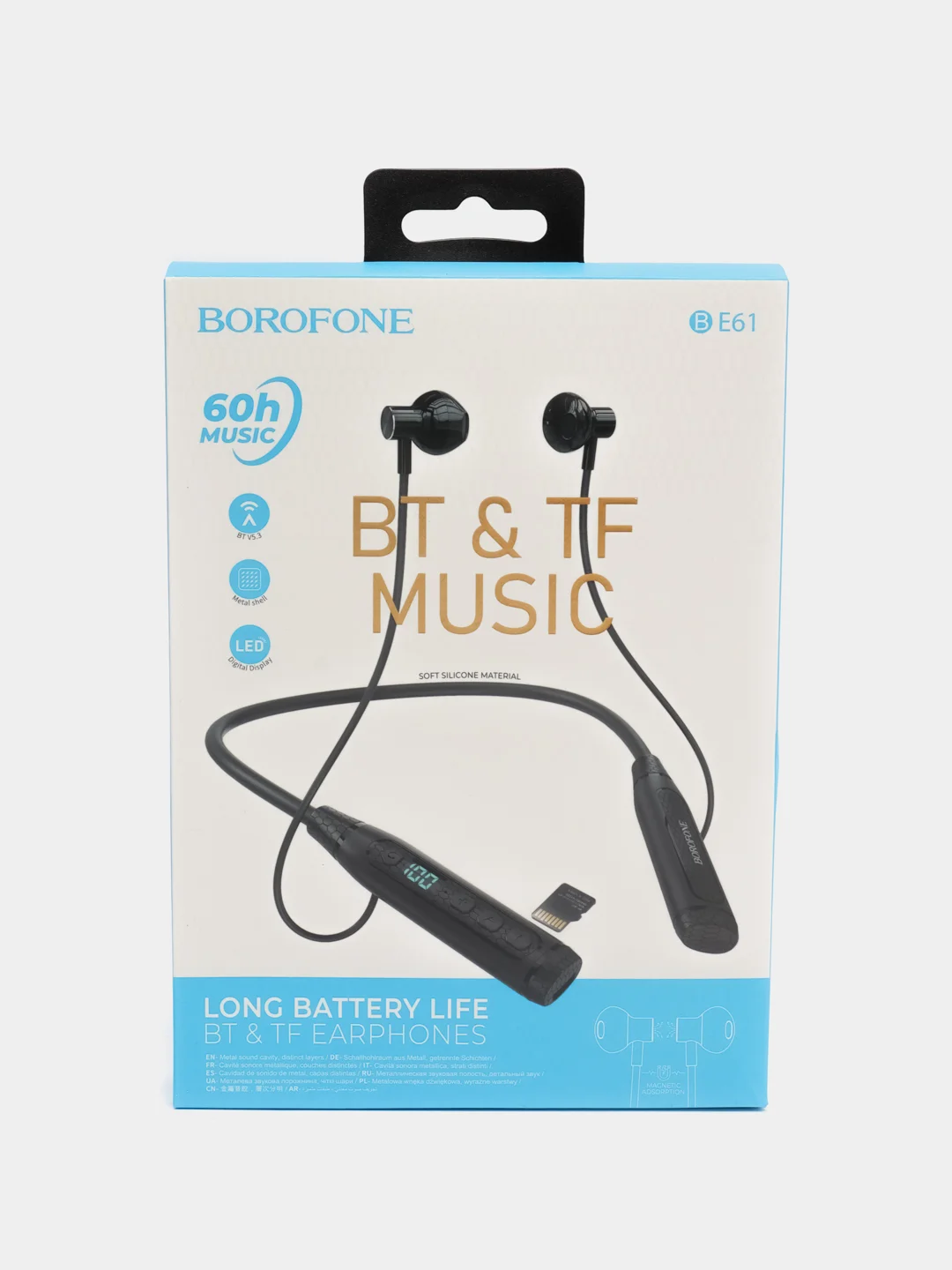 Беспроводные спортивные наушники Borofone Sports BE61 Traveler Bluetooth