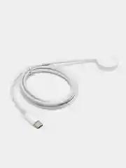 Беспроводное зарядное устройство для Apple Watch BOROFONE BQ13C, Type-C, белый