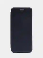 Темно-синий чехол книжка на Xiaomi Redmi Note 8T, Сяоми Редми Нот 8Т