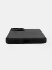 Угольный чехол iPhone 14, 14 Pro, 14 Pro Max, черный, силиконовый