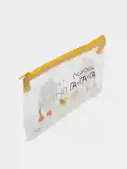 Пенал мягкий, 1 отделение, 95 х 205 мм, плоский, ПВХ, Calligrata "Гуси-гуси"