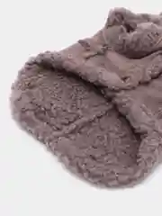 Серый дубленка для собаки