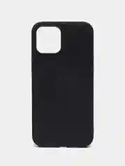 Чехол ТПУ карбон iPhone 12 Pro Max чёрный