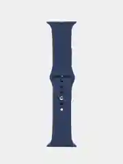 Темно-синий силиконовые ремешки для Apple Watch 38/40/41 мм, 42/44/45 мм