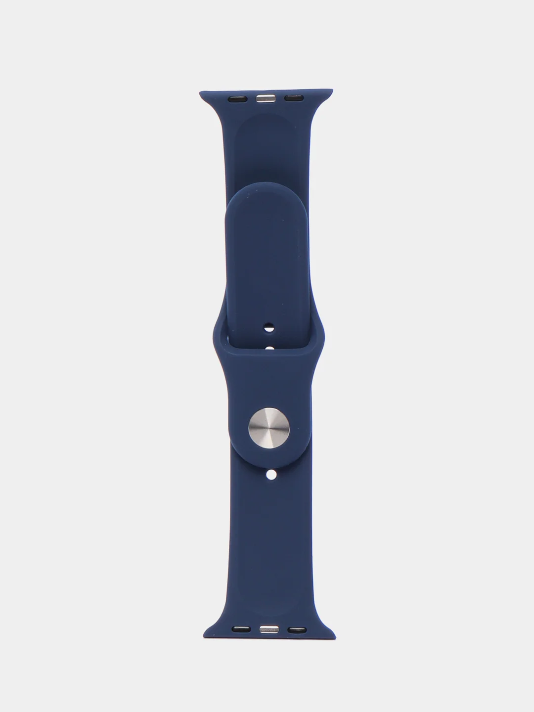 Темно-синий силиконовые ремешки для Apple Watch 38/40/41 мм, 42/44/45 мм