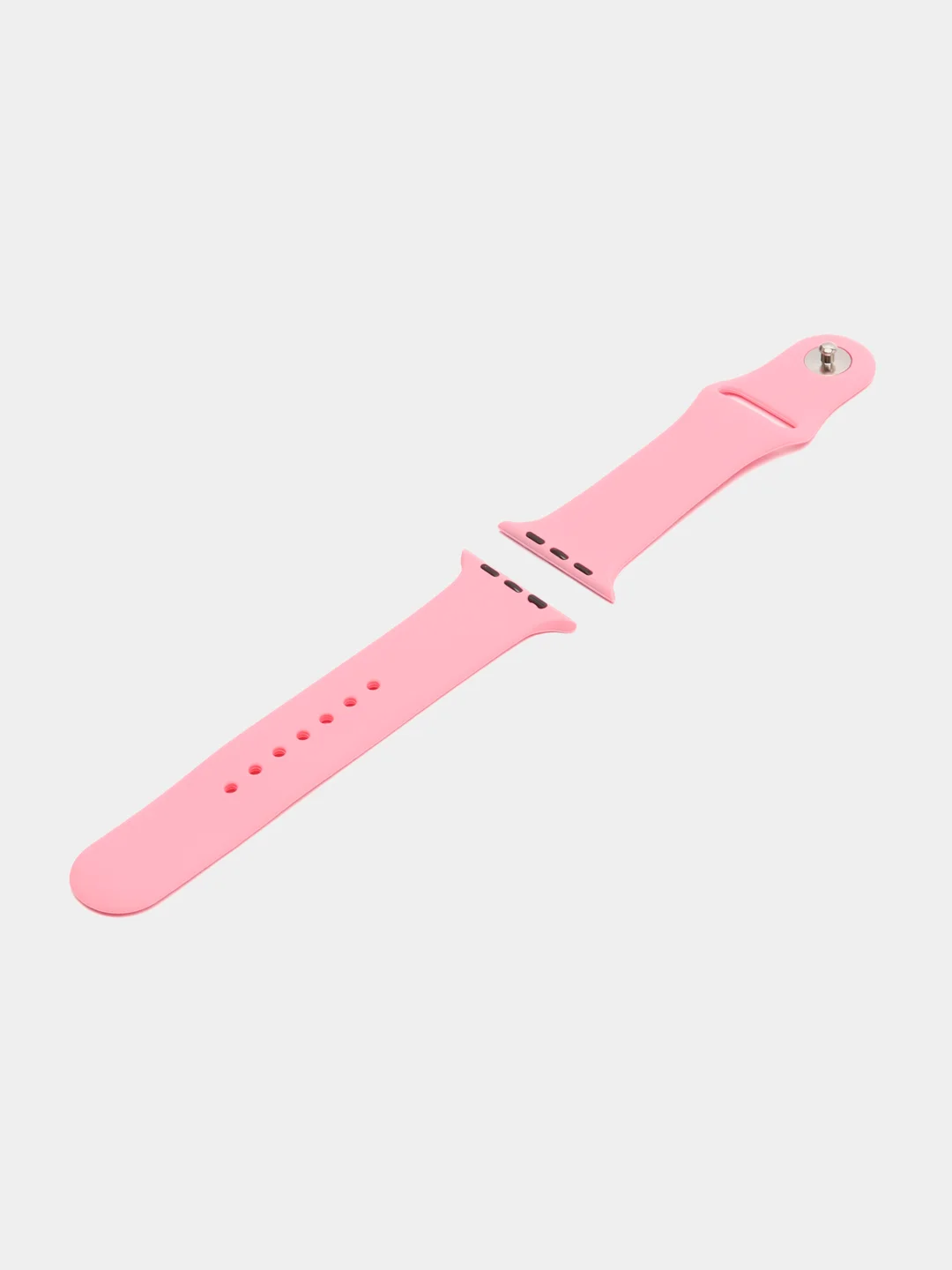 Розовый силиконовые ремешки для Apple Watch 38/40/41 мм, 42/44/45 мм