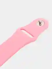 Розовый силиконовые ремешки для Apple Watch 38/40/41 мм, 42/44/45 мм