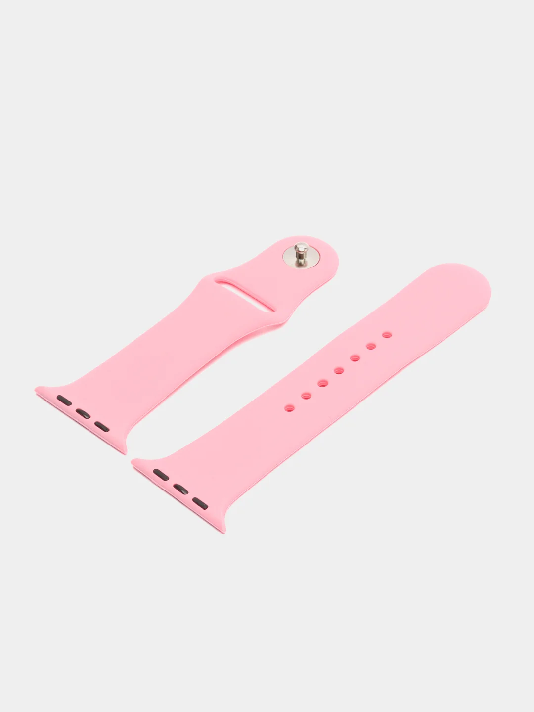 Розовый силиконовые ремешки для Apple Watch 38/40/41 мм, 42/44/45 мм