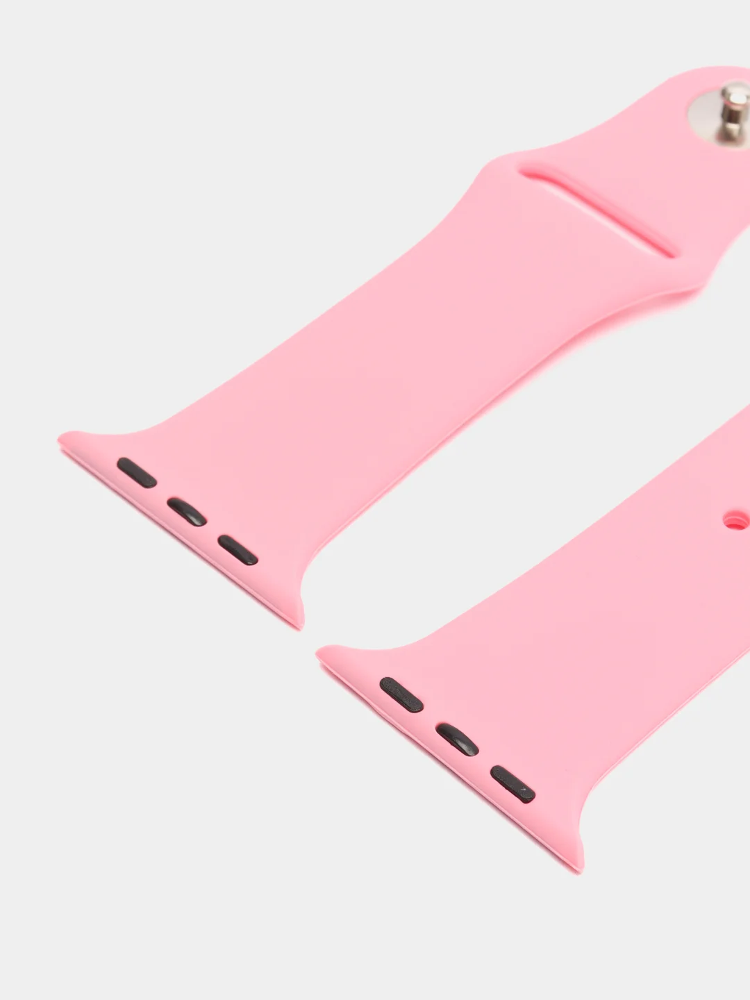 Розовый силиконовые ремешки для Apple Watch 38/40/41 мм, 42/44/45 мм