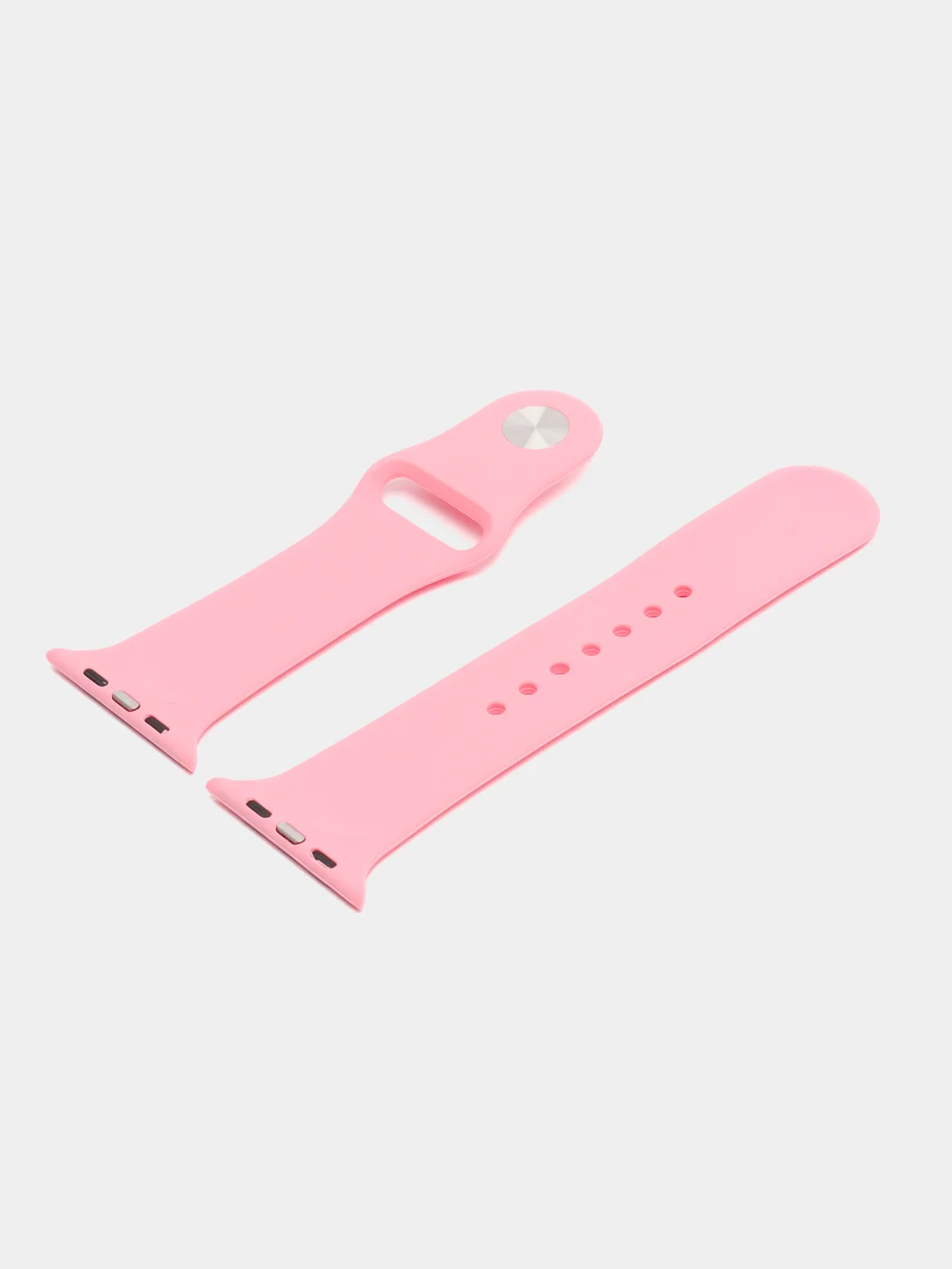 Розовый силиконовые ремешки для Apple Watch 38/40/41 мм, 42/44/45 мм