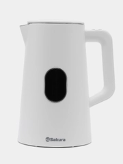 Чайник электрический Sakura SA-2171W Premium, белый, 1,5 л