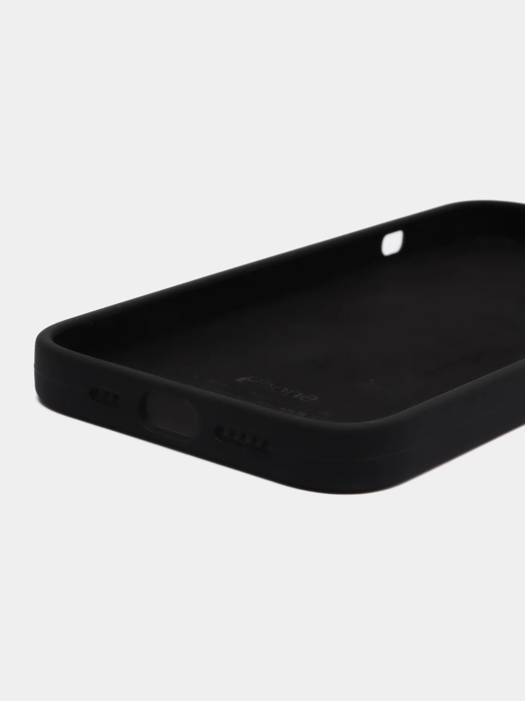 Черный чехол iPhone, Айфон 11, 13, 14, 15, Про Макс, Pro Max, силиконовый Silicone Case