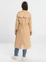 Бронзовый тренч женский