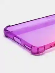 Розовый чехол для Realme GT 2 Pro противоударный силиконовый BROSCORP прозрачный с защитой углов