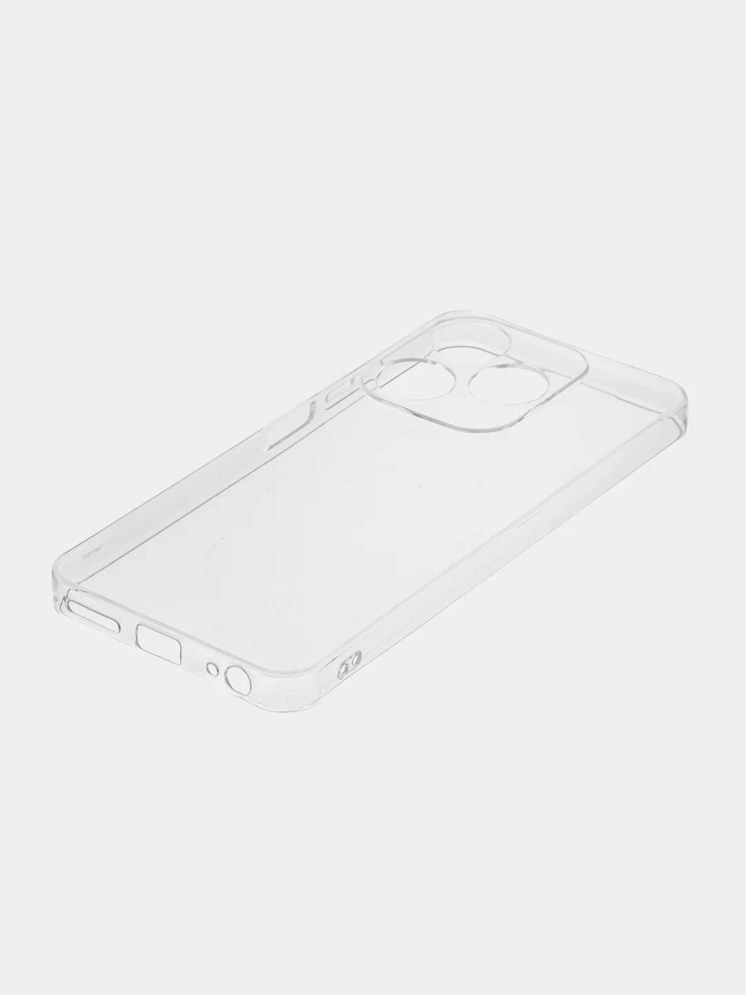 Прозрачный силиконовый чехол BROSCORP для Tecno Spark 10 и Spark 10C, с защитой камер и от прилипания