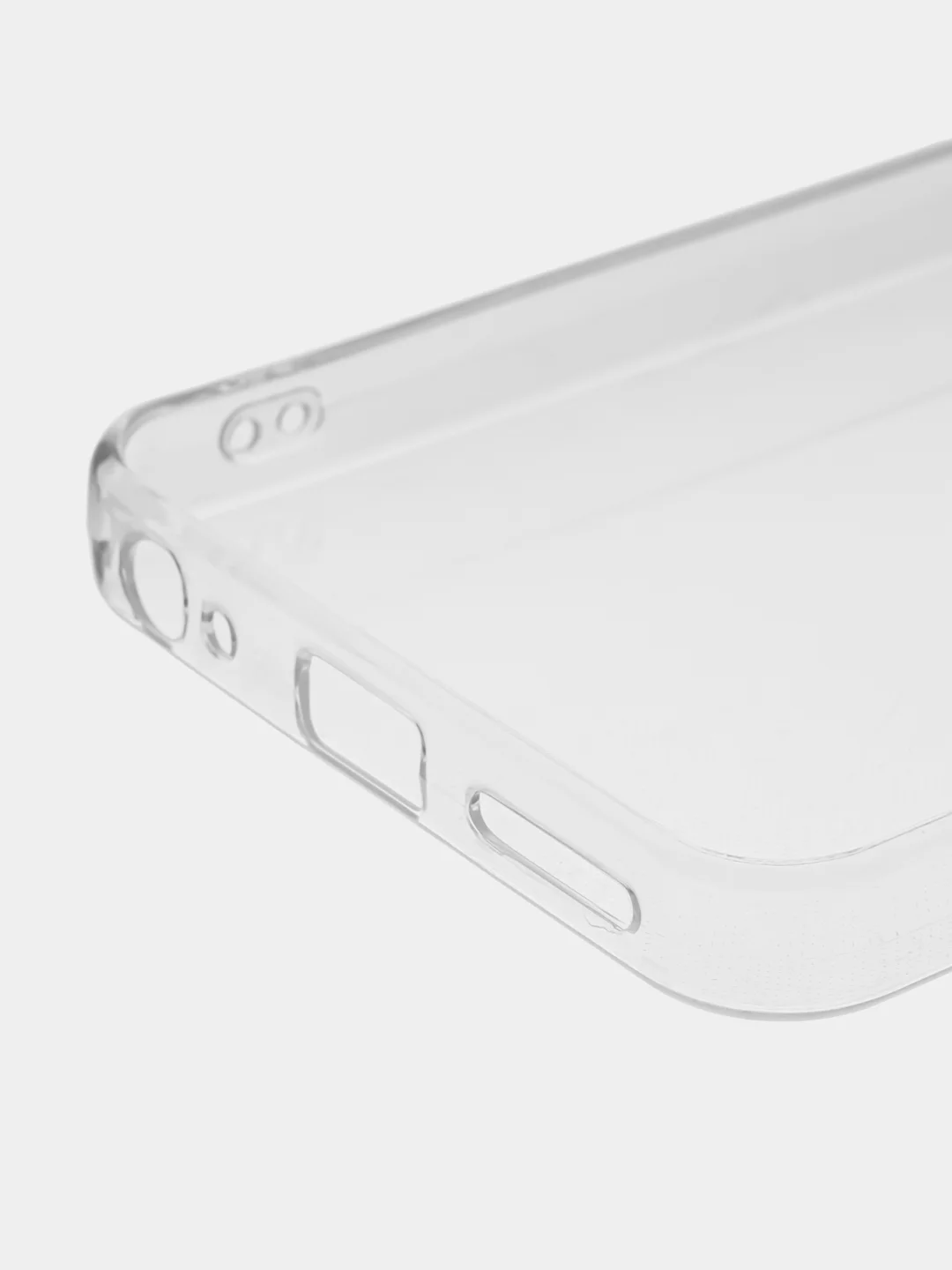 Прозрачный силиконовый чехол BROSCORP для Tecno Spark 10 и Spark 10C, с защитой камер и от прилипания