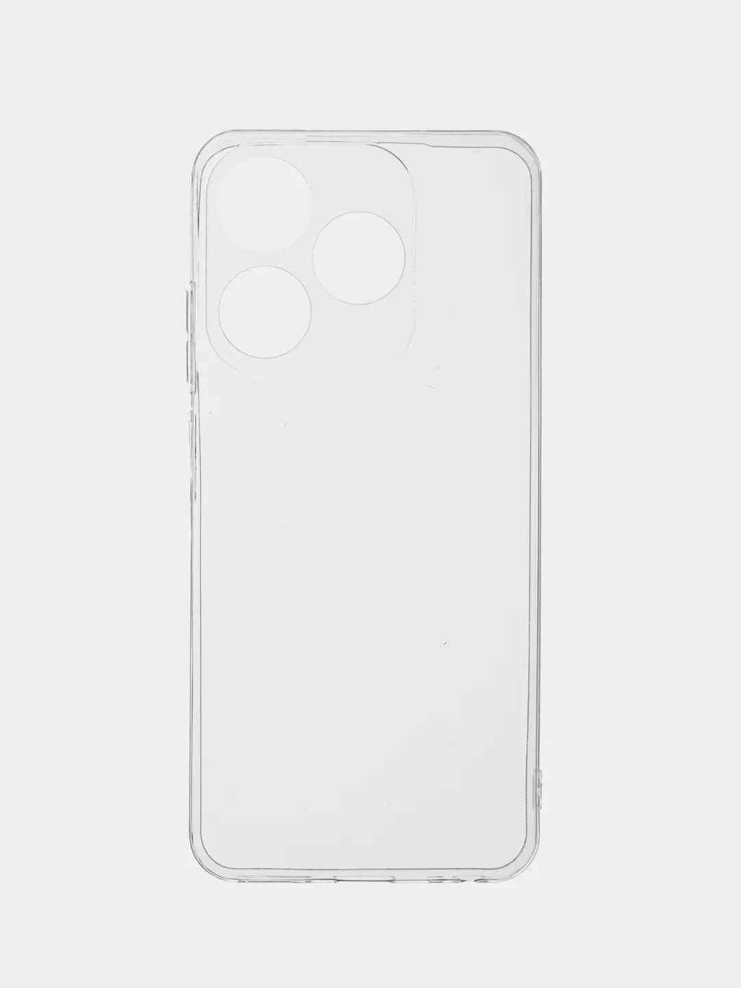 Прозрачный силиконовый чехол BROSCORP для Tecno Spark 10 и Spark 10C, с защитой камер и от прилипания