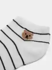 Коралловый носки женские хлопковые, 5 пар, носки с мишками, с котиками, цветные с принтами, 35-37