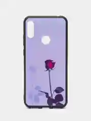 Серебряный силиконовый чехол для Honor 8A / 8A Prime / Huawei Y6 2019 / У6 Prime / Y6s, с принтом, с рисунком Хонор 8А Хуавей у6