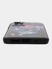Тёмно-бордовый силиконовый чехол для Xiaomi Redmi 10 2022, с принтом, с рисунком (Сяоми Редми 10)