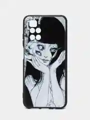 Белый силиконовый чехол для Xiaomi Redmi 10 2022, с принтом, с рисунком (Сяоми Редми 10)
