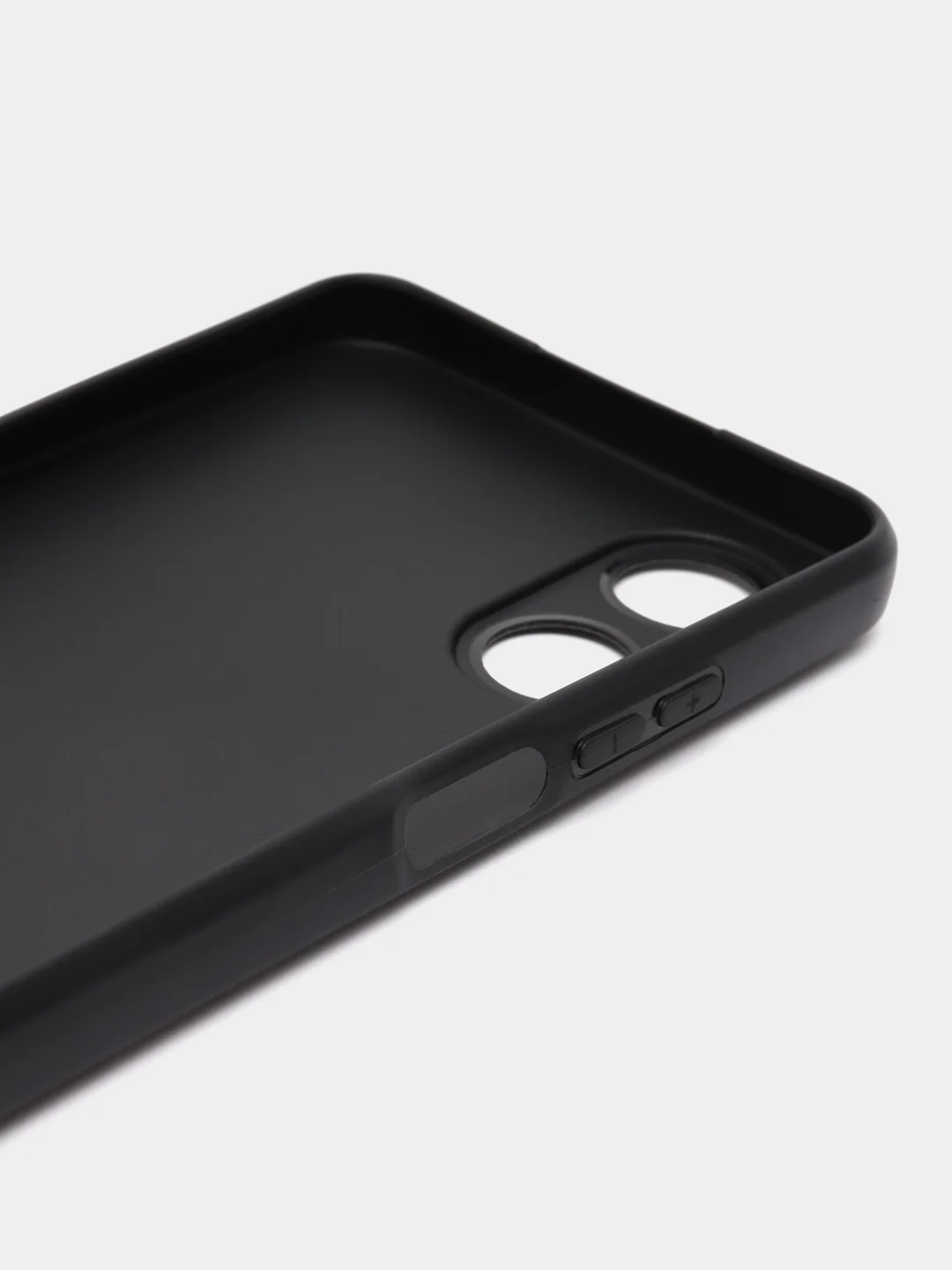 Синий меланж силиконовый чехол для OPPO A17 / A17K, с принтом, с рисунком, Оппо А17 / 17К