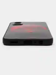 Синий меланж силиконовый чехол для OPPO A17 / A17K, с принтом, с рисунком, Оппо А17 / 17К