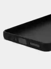 Черный чехол для Tecno Camon 20 силиконовый BROSCORP, матовый, тонкий, бортик-защита вокруг камер