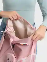 Розовый сумка-шоппер