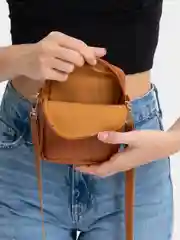 Бирюзовый сумочка для телефона, на плечо