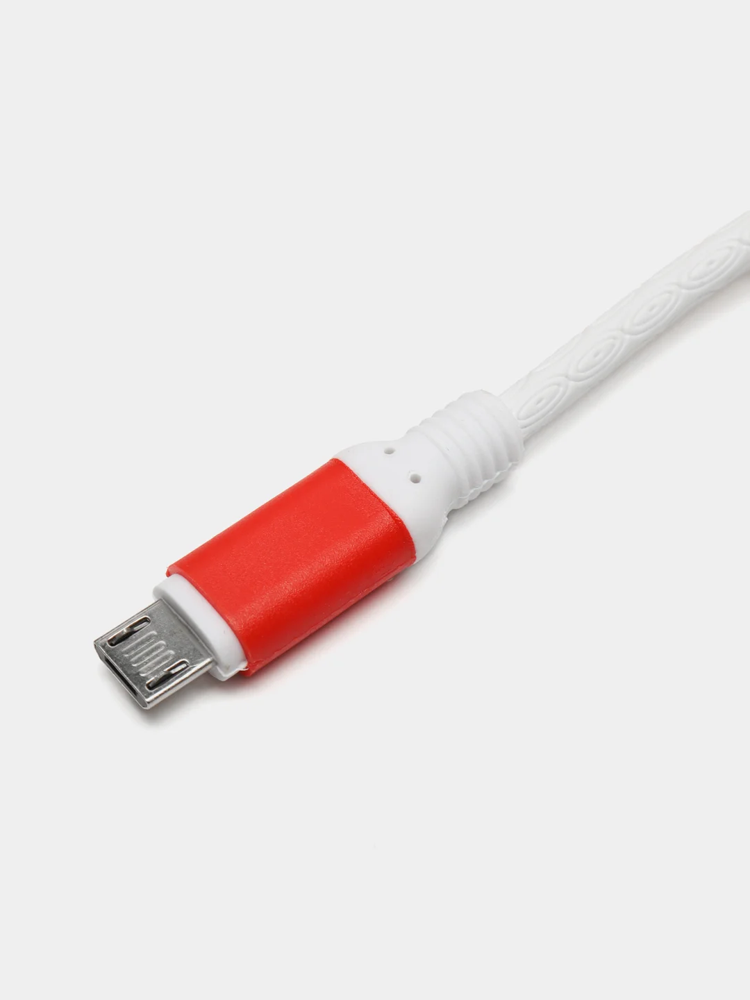 Кабель LuazON, micro USB - USB, 1 А, 1 м, белый