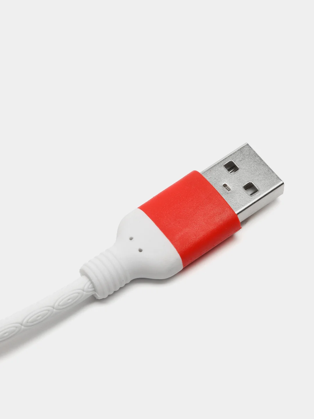 Кабель LuazON, micro USB - USB, 1 А, 1 м, белый