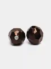 Шоколадный бусины прозрачные, граненые, для рукоделия и плетения, 6, 8, 10 мм