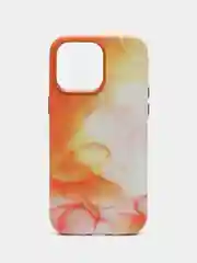 Манго чехол MagSafe для iPhone 14 Pro Max кожаный BROSCORP с защитой камер, микрофиброй, экокожа