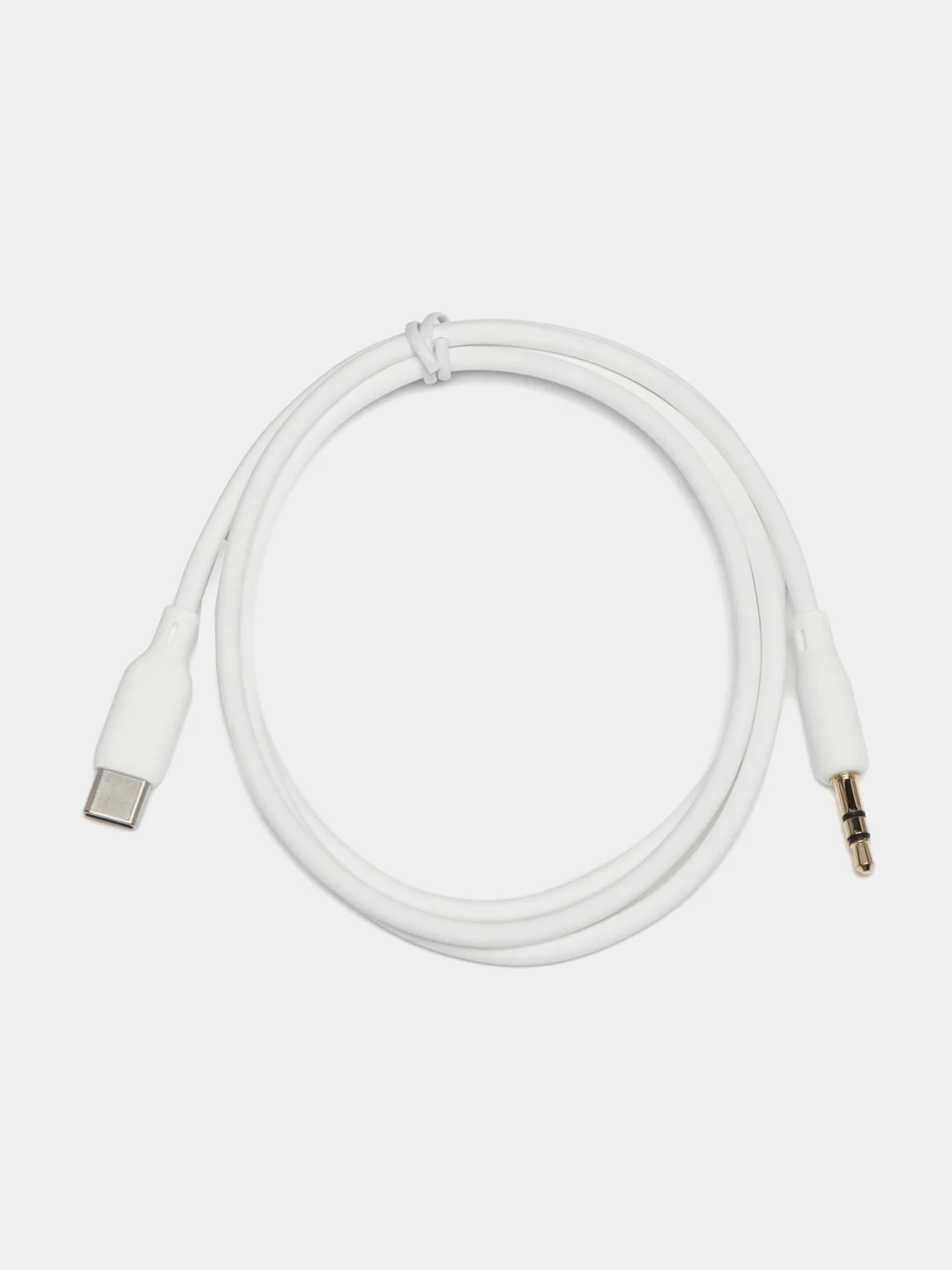 Белый акустический кабель AUX Borofone BL18, 3.5 мм, AUX, Type-C, Lightning