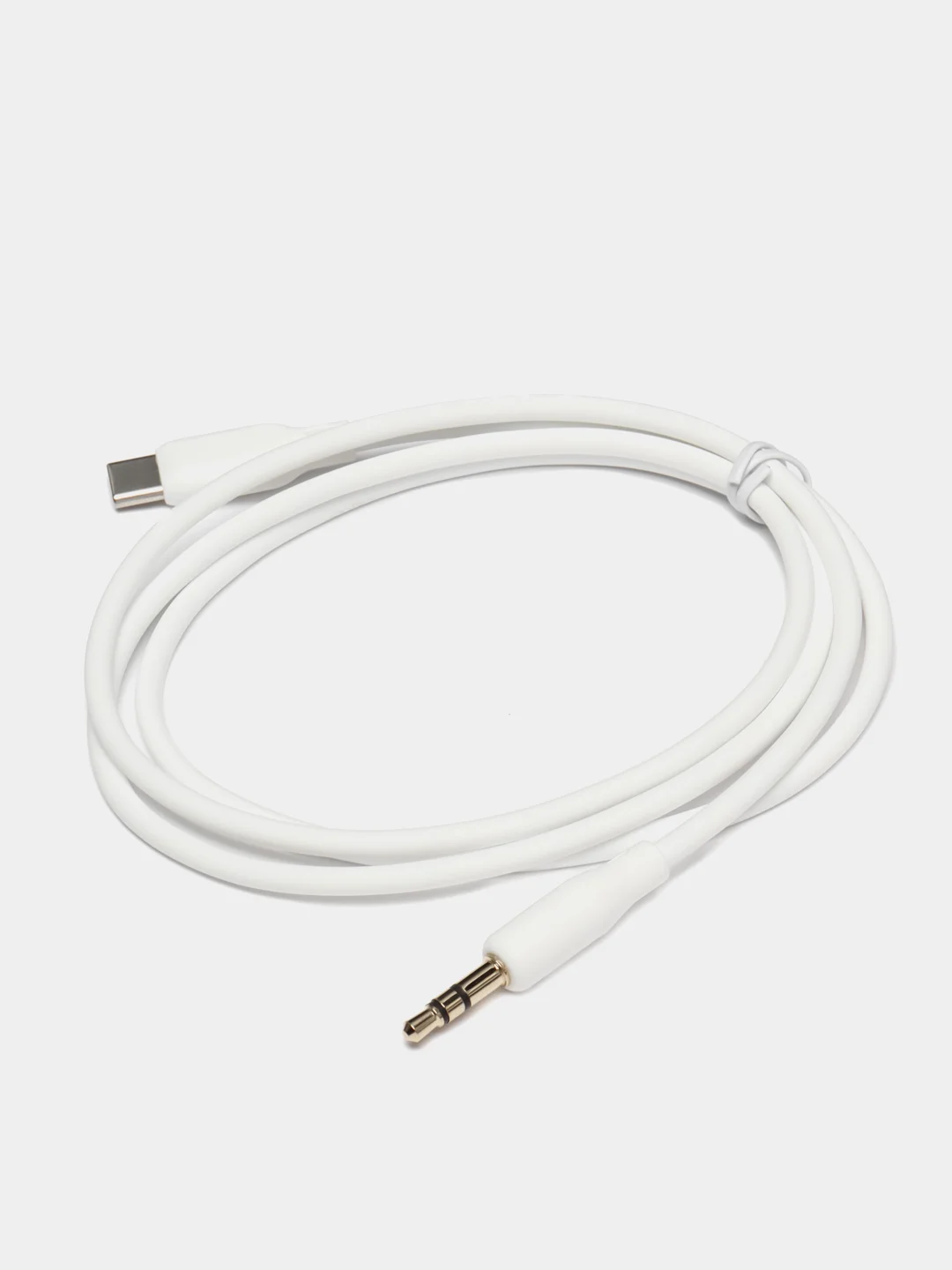 Белый акустический кабель AUX Borofone BL18, 3.5 мм, AUX, Type-C, Lightning