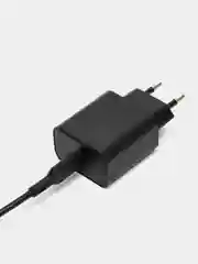 Черный сетевое зарядное устройство Borofone BA71A, 20W, PD, QC, AFC, c кабелем Type-C/Lightning