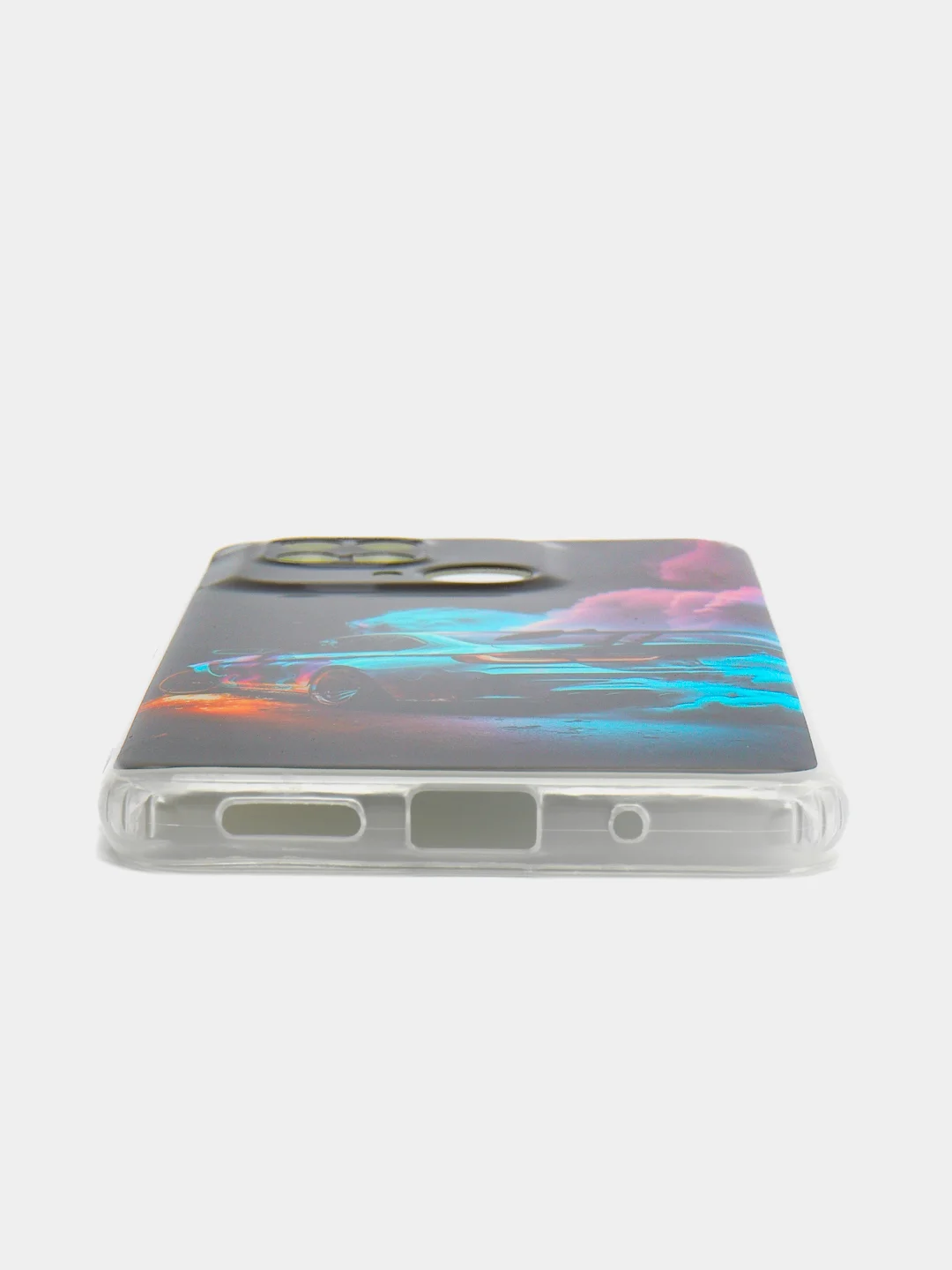 Лазурный чехол для Xiaomi Redmi 10C, Poco C40 / Сяоми Редми 10С, Поко С40, силиконовый, с рисунком