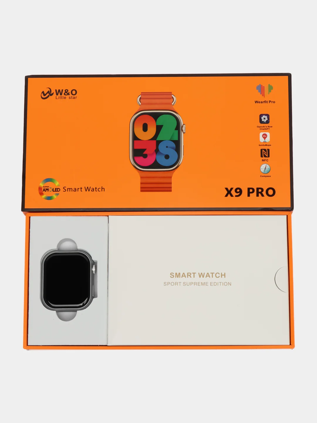 Серый смарт часы 9 серии, Smart Watch X9 Pro, умные часы 9, 8 серии 2023 года