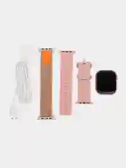 Розовый смарт часы 9 серии, Smart Watch X9 Pro, умные часы 9, 8 серии 2023 года