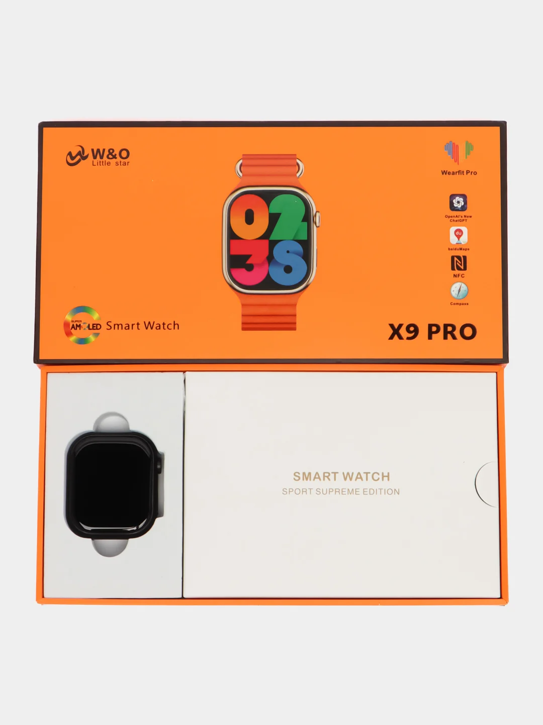 Черный смарт часы 9 серии, Smart Watch X9 Pro, умные часы 9, 8 серии 2023 года