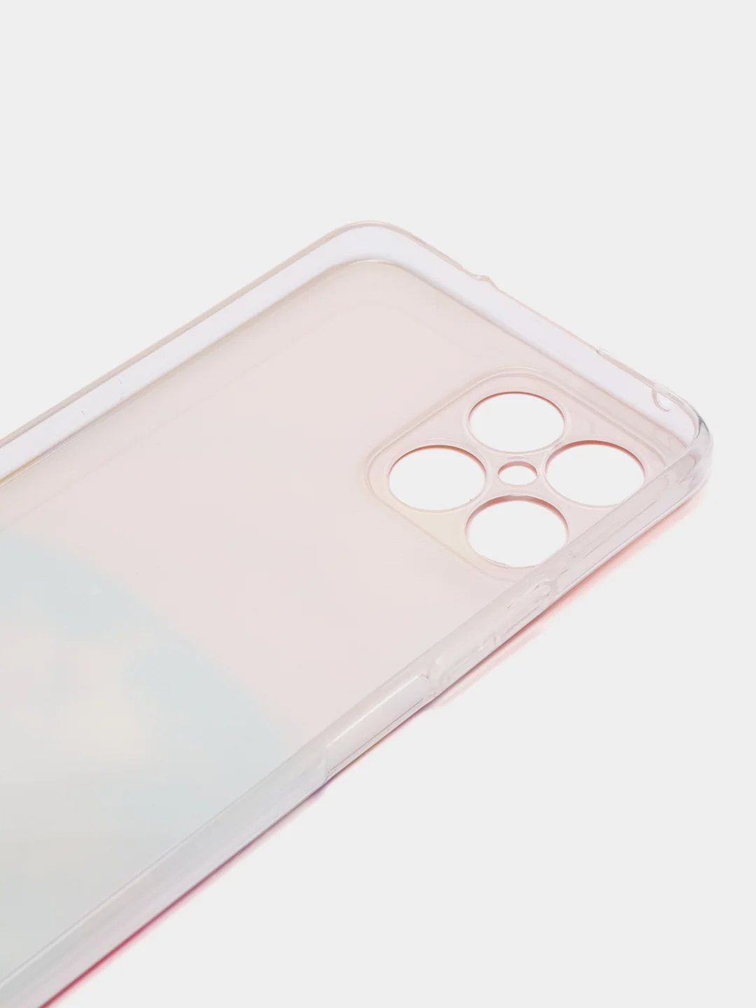 Желтый силиконовый чехол на Honor X8 / Хонор Х8 прозрачный, с рисунком, защита камеры